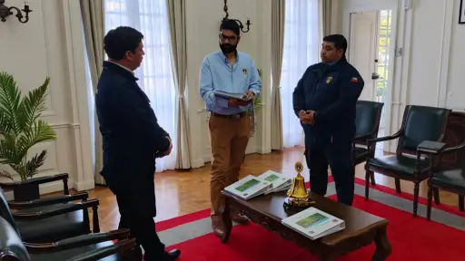 Bomberos de Negrete da un paso histórico en su acreditación forestal