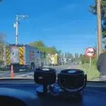 Accidente en el camino a Santa Bárbara, Redes sociales