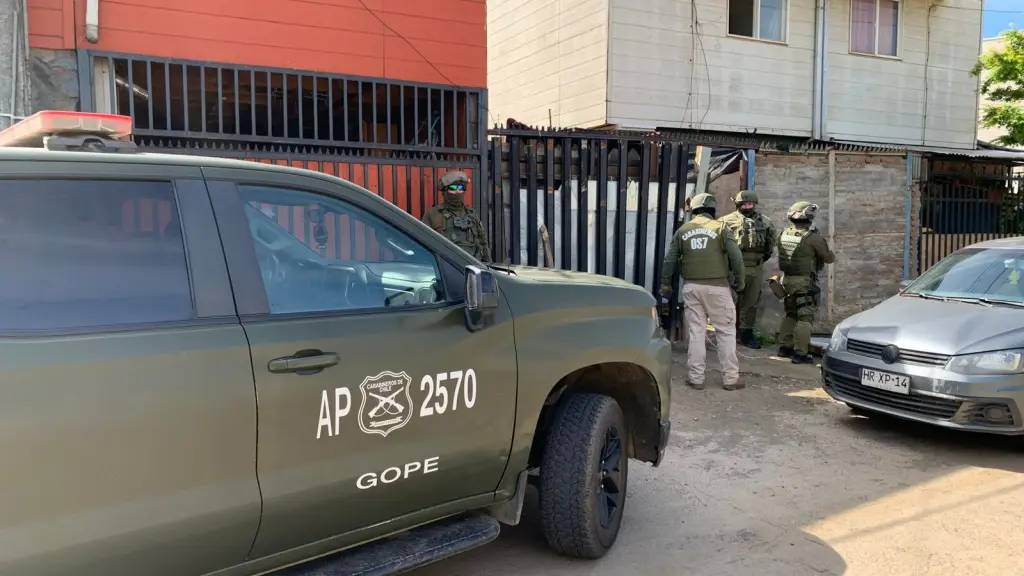 Operativo O.S.7 en la comuna de Los Ángeles., Cedida