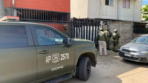 Disparos contra Carabineros del OS7 durante operativo antidrogas en Paillihue