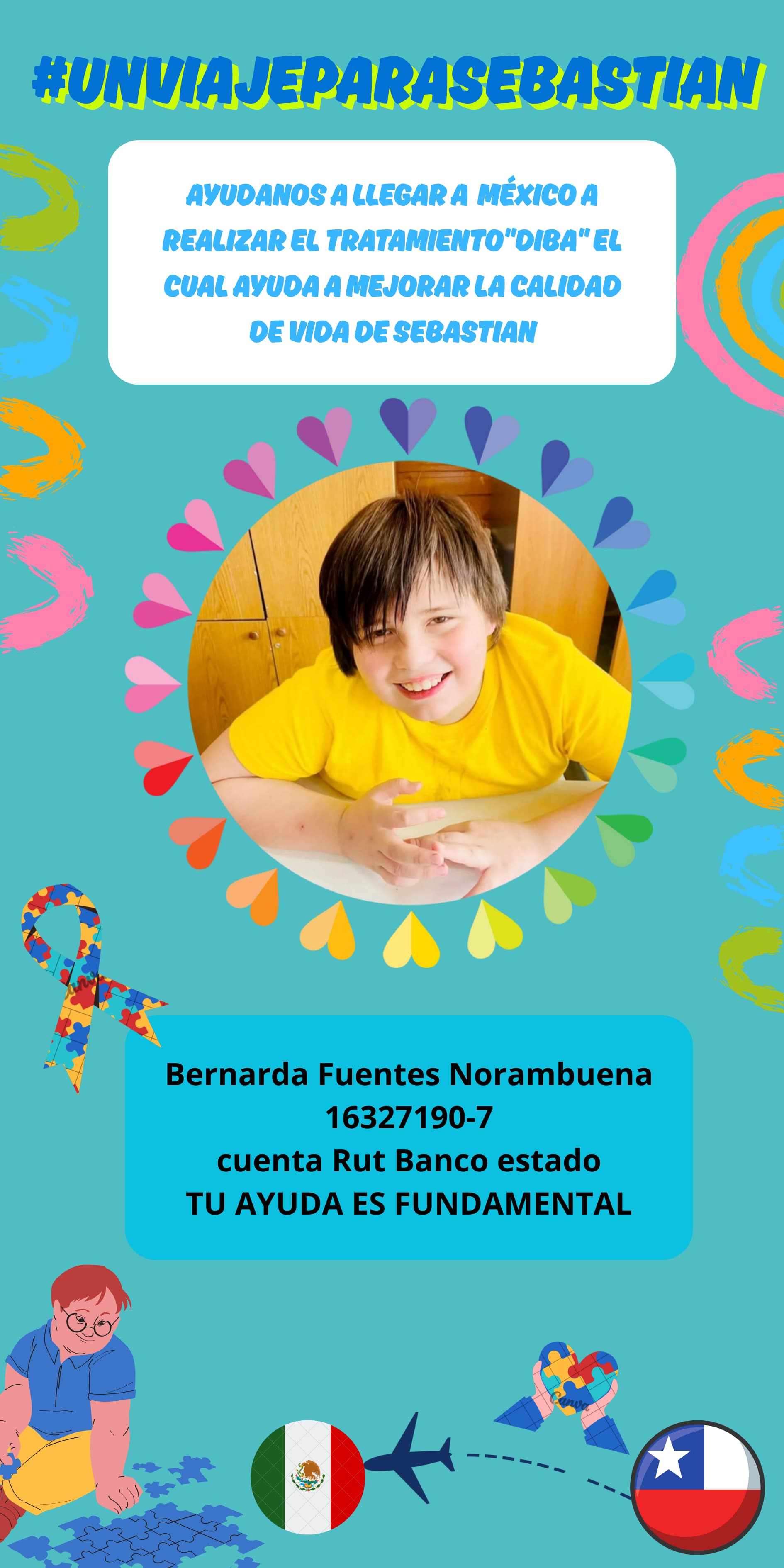 Campaña por Sebastián  / Cedida