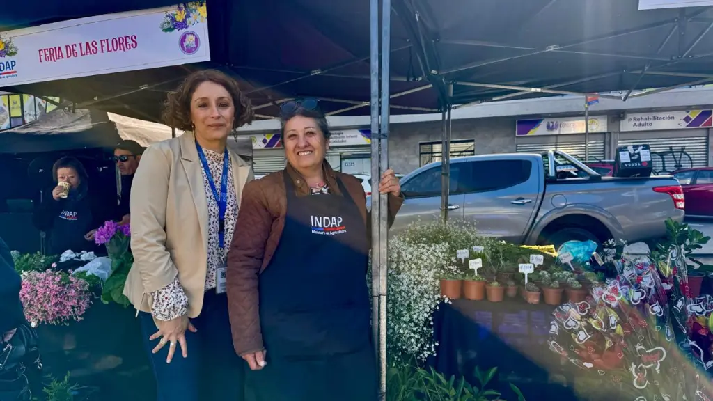 Ana Ramos, productora de flores de Yumbel, INDAP