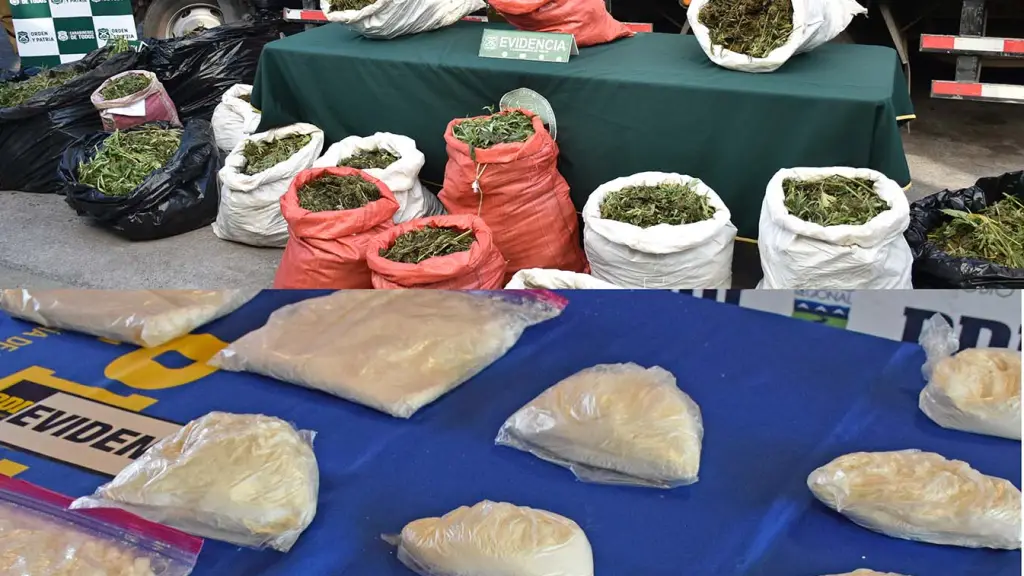 Decomisos de drogas de las policías, Archivo La Tribuna