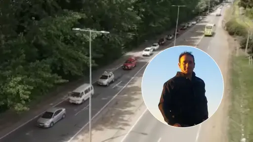 Multitudinaria caravana acompañó a vecino asesinado durante un partido de fútbol en Nacimiento 