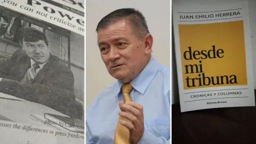Pasión, lápiz y tinta: la historia del periodista angelino Juan Emilio Herrera