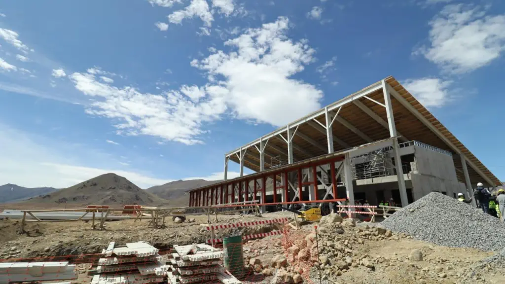 Complejo Fronterizo Pichachén presenta 40% de avance, La Tribuna