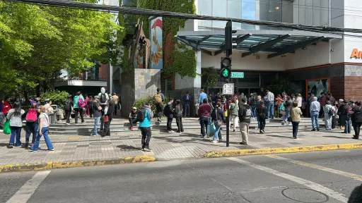 Realizan simulacro de emergencia en Mall Plaza Los Ángeles
