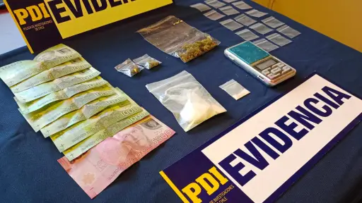 Operativo culmina con una mujer detenida por microtráfico de drogas en Freire