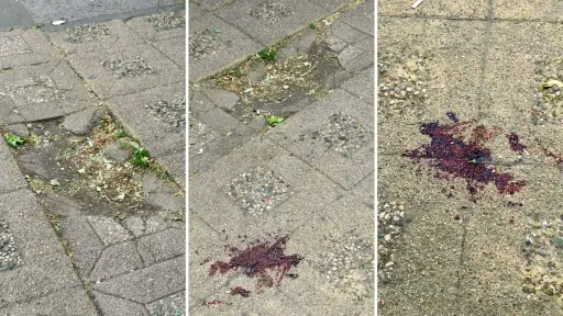 Dos adultos mayores resultan heridos tras caída en pleno centro de Los Ángeles