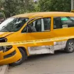 Al menos cinco niños lesionados tras choque de furgón escolar contra un árbol en Conchalí , T13