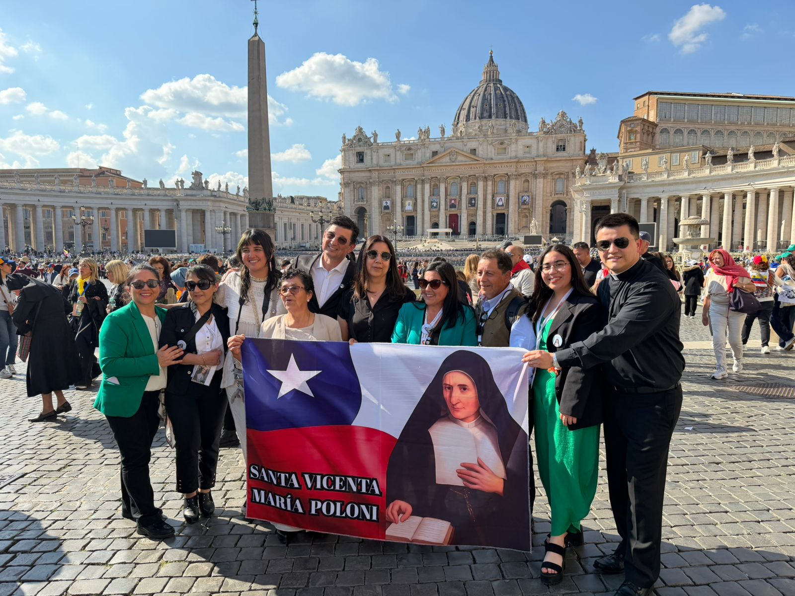 Delegación chilena en Roma  / Cedida