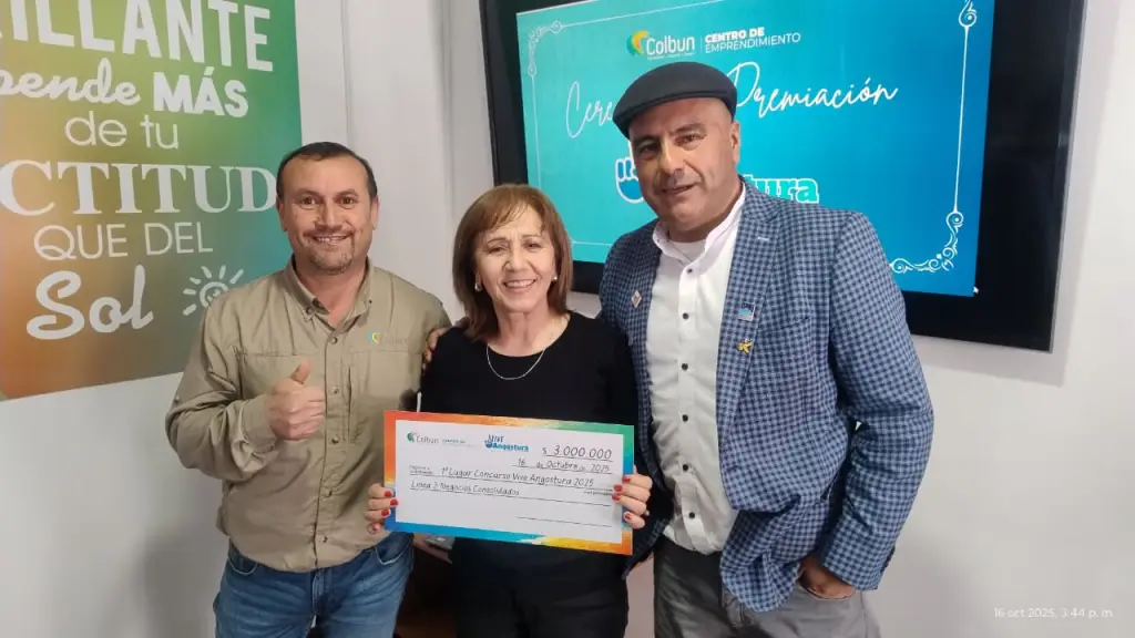 El alcalde de Quilaco destacó la visión académica de Colbún para con la comunidad. / Colbún