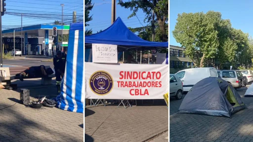 Agotamiento y presión alta: Personal contratado de Bomberos suma su tercer día en huelga de hambre liquida , Sindicato de Trabajadores de Bomberos de Los Ángeles