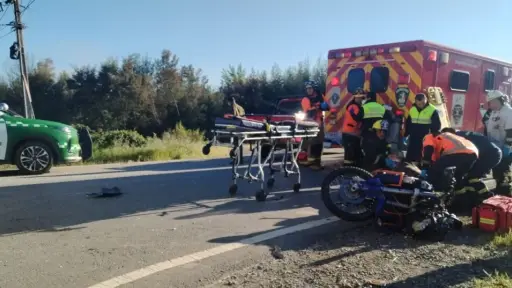 Motorista quedó grave tras accidente de tránsito en Santa Bárbara 