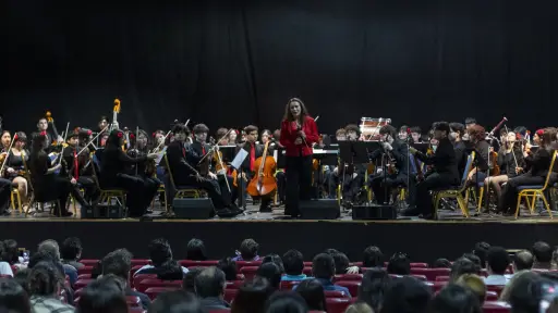 Más de dos mil personas disfrutaron de la Orquesta Sinfónica Juvenil Regional del Biobío