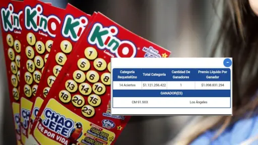 Millonario premio del Requete Kino se queda en Los Ángeles: afortunado se lleva más de .120 millones