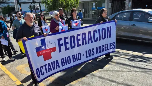 Con turnos éticos Confusam Los Ángeles inició paro nacional de 72 horas