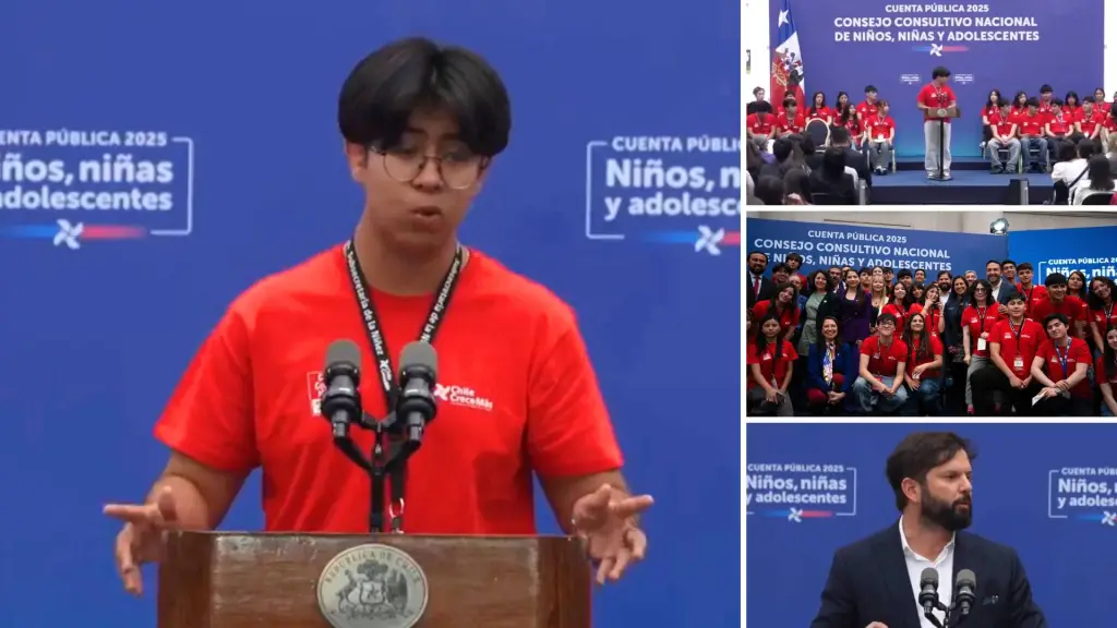 El alumno de tercero medio del Colegio San Jorge fue electo presidente