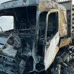 Camión quedó completamente calcinado tras nuevo ataque incendiario en La Araucanía, Diario La Tribuna
