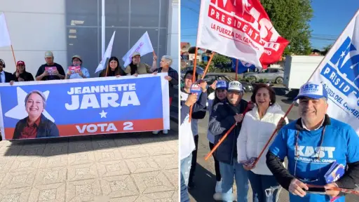 Comandos de Jara y Kast en Los Ángeles realizan las primeras evaluaciones para ampliar apoyos