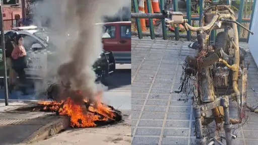 Tras quema de moto: Alcaldes exigen urgencia en la aprobación de la Ley de Seguridad Municipal