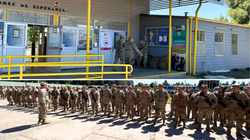 Destacamento de Los Ángeles inicia apoyo de seguridad en locales de votación del Biobío