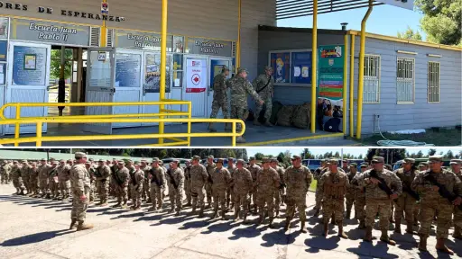 Destacamento de Montaña de Los Ángeles despliega personal para resguardar elecciones en Biobío