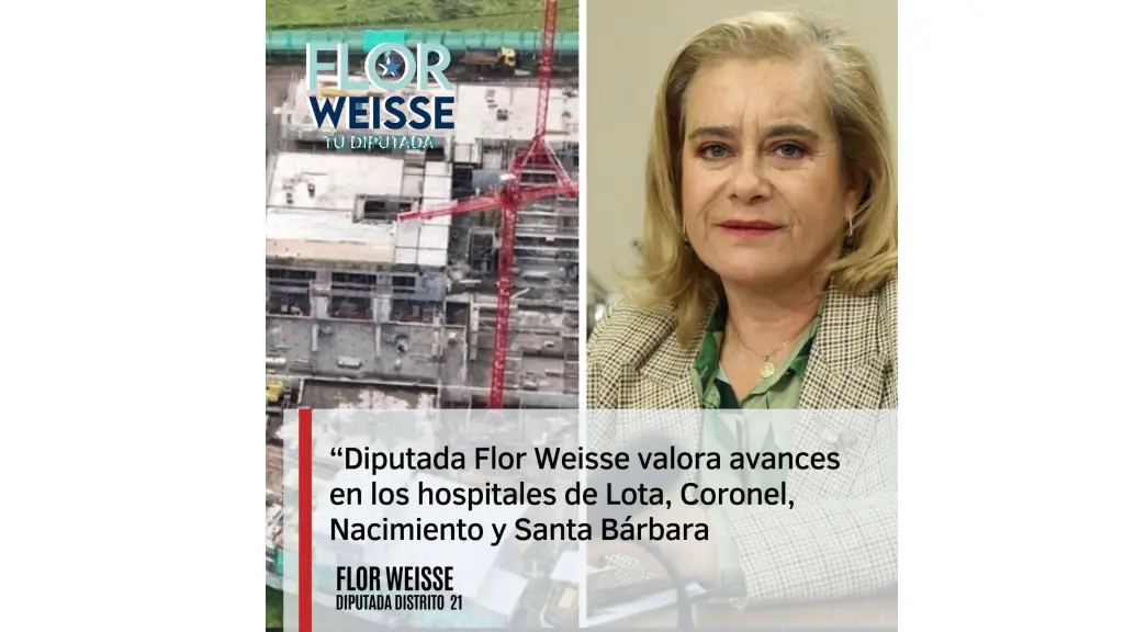 La diputada aseguró que continuará en su labor territorial para que cada hospital avance con prontitud.