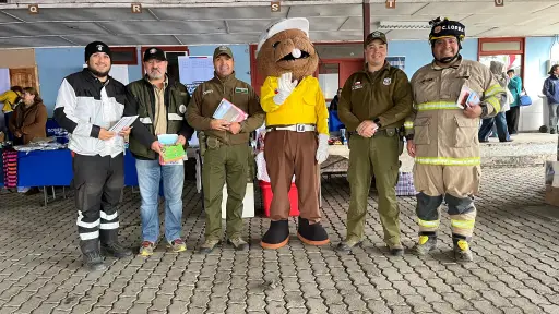 Realizan campaña para prevenir incendios forestales en Antuco