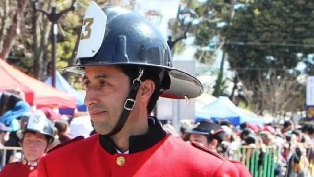 Luto en Bomberos de Cabrero por muerte del voluntario Quitim Silva Cifuentes