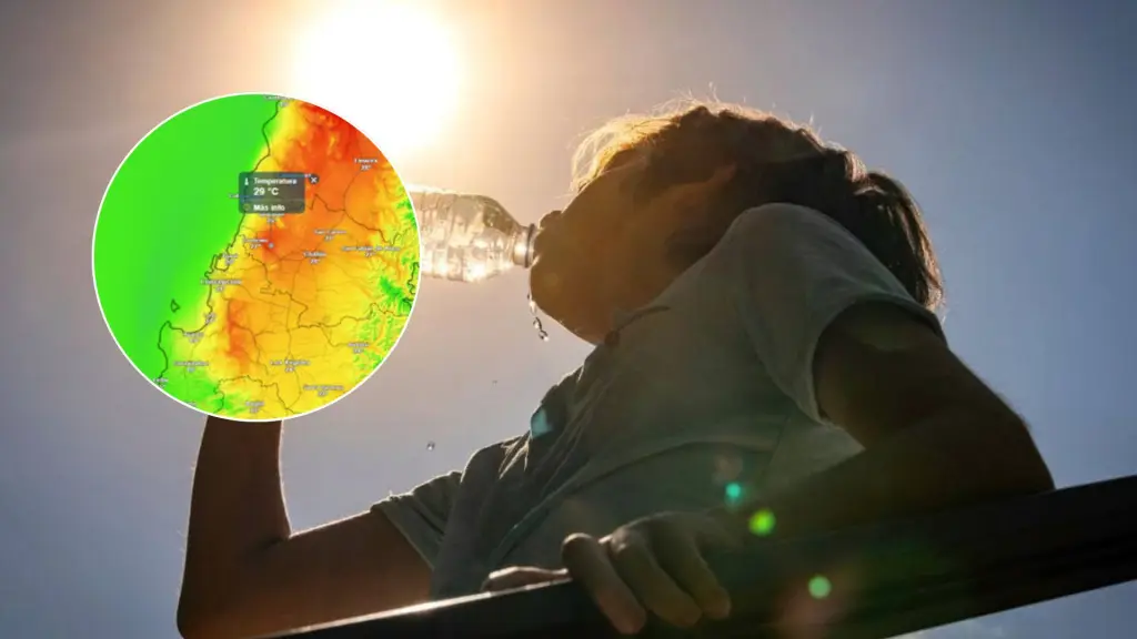 Viento Puelche de 60 km/h y temperaturas cercanas a los 30 °C se registrarán este jueves en la zona centro sur., contexto | Meteored