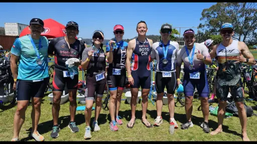 Biobío brilló y Los Ángeles dejó su huella en el Mundial de Triatlón de San Pedro de la Paz
