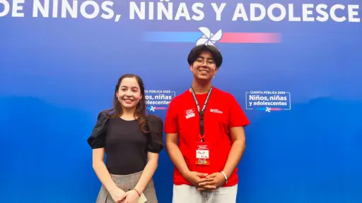 Tomás Figueroa, el joven de 16 años que lidera el Consejo Consultivo Nacional de la Niñez