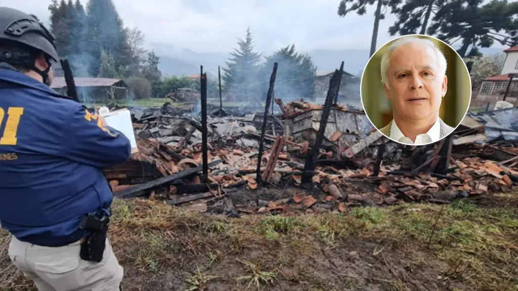 Atentado incendiario Contulmo., Cedida