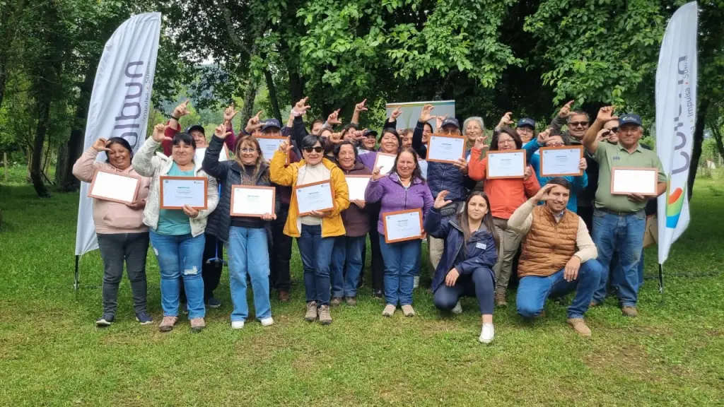 En total fueron 26 alumnos y alumnas las que formaron parte del curso de “Riego Sustentable para pequeños agricultores”