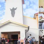 Nuevo templo parroquial Santiago Apóstol fue consagrado en Paillihue por el obispo Castro Toovey