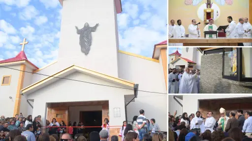 Parroquia Santiago Apóstol de Paillihue celebra más de 50 años con la remodelación de su templo