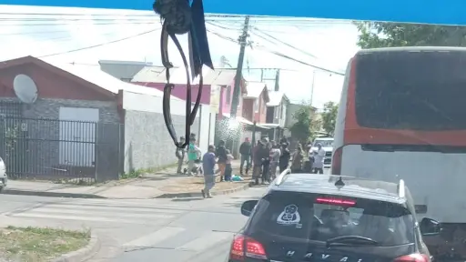 Estudiante es atropellado en Población Lagos de Chile de Los Ángeles