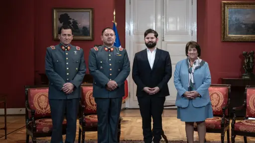 Presidente Boric nombra a Pedro Varela como nuevo comandante en jefe del Ejército 