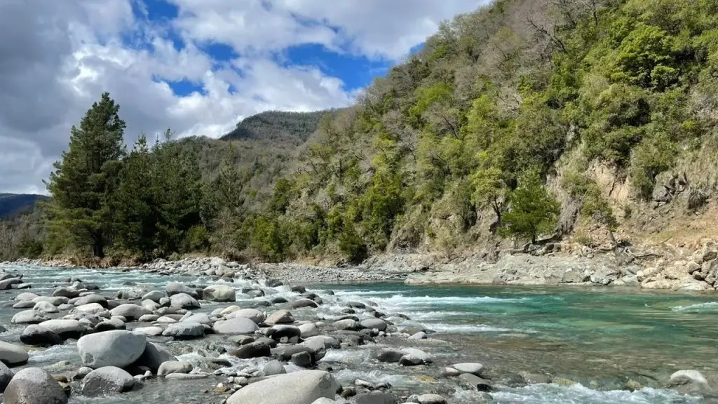 Río Cholguán en Santa Lucía Bajo