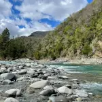 Río Cholguán en Santa Lucía Bajo