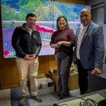 Alcalde de Quilaco y seremi de Seguridad Paulina Stuardo, Municipalidad de Quilaco