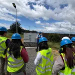 Visita a Parque Eólico., DPP Biobío