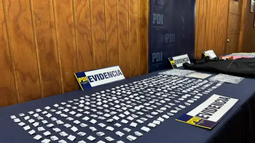 Operativo deja tres detenidos y más de dos mil dosis de cocaína base incautadas en Coronel