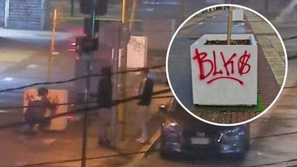 Alcaldes piden ayuda al gobierno por grafitis, Cedida