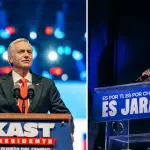 Comandos José Antonio Kast y Jeannette Jara en Los Ángeles afinan estrategias