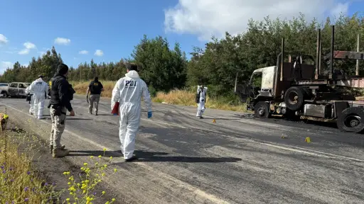 Ataque incendiario deja un camión y una camioneta destruidos en Angol