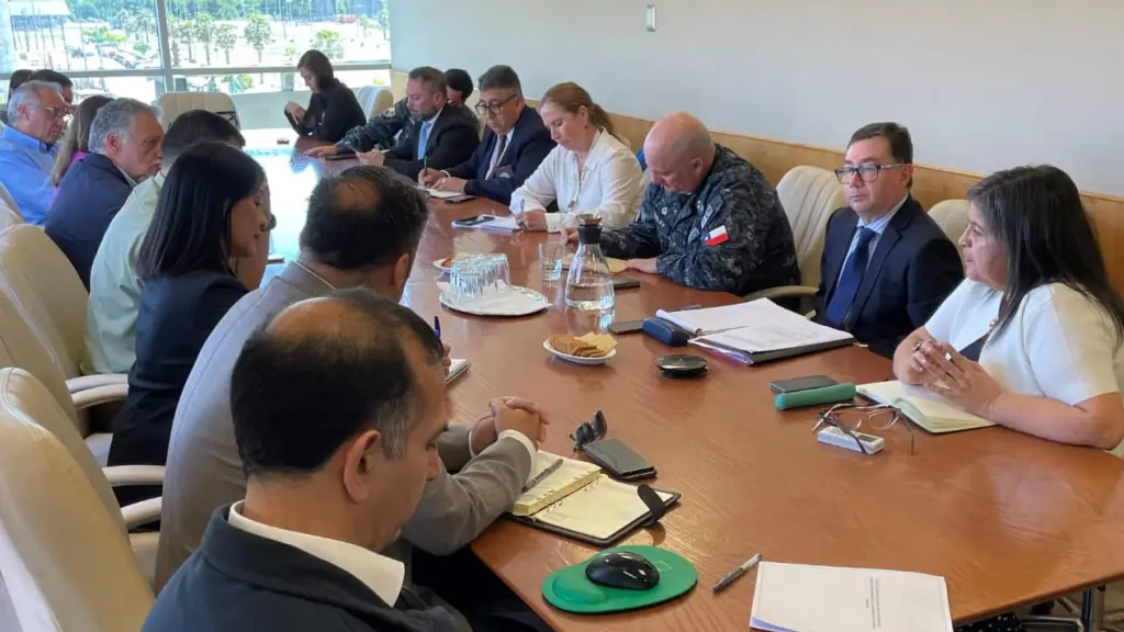 Reunión de coordinación para enfrentar incendios forestales, Ministerio Público