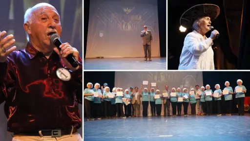 Los Ángeles celebró el II Festival de la Voz del Adulto Mayor con masiva participación comunitaria