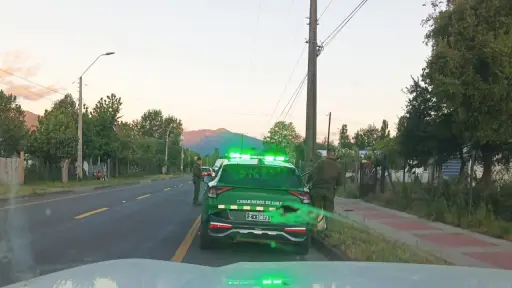 3 lesionados dejó un accidente vehicular en la ruta 5 en Los Ángeles